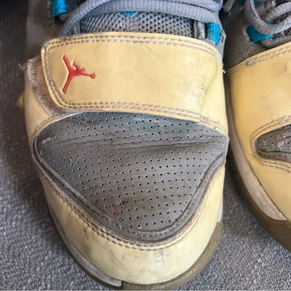 Nike Air Jordan Basketball Shoes Men's Size 10 Blue White Evolution 85 Sneakers - Picture 3 of 10